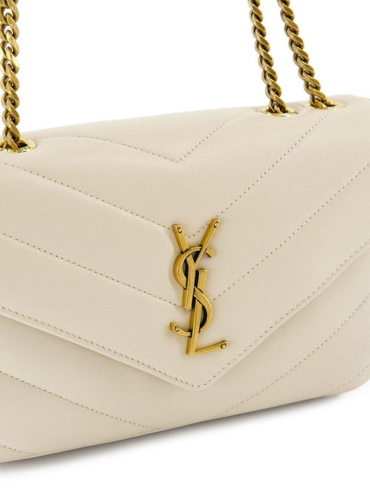 small Loulou chevron chain shoulder bag 801437 AAEAX9207 SAINT LAURENT 