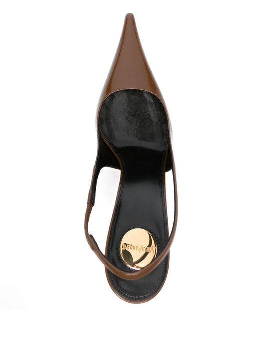 110mm Vendome slingback pointed-toe pumps 840736 AADAA2211 SAINT LAURENT 
