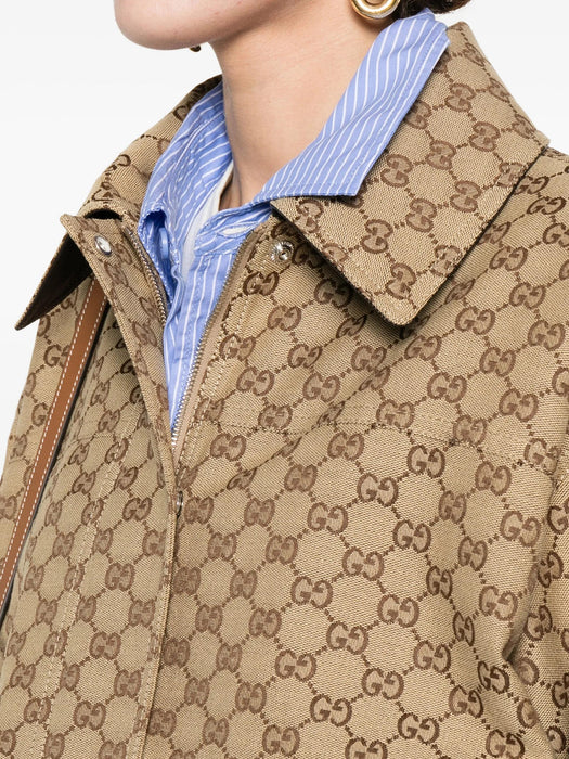 logo-monogram jacket<BR/><BR/> 842660 ZAF4S2580 GUCCI 