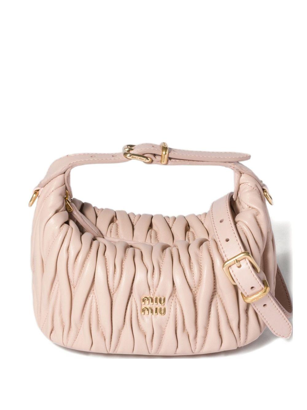 mini Wander matelassé tote bag 5NE026 AFPPF0236 MIU MIU 