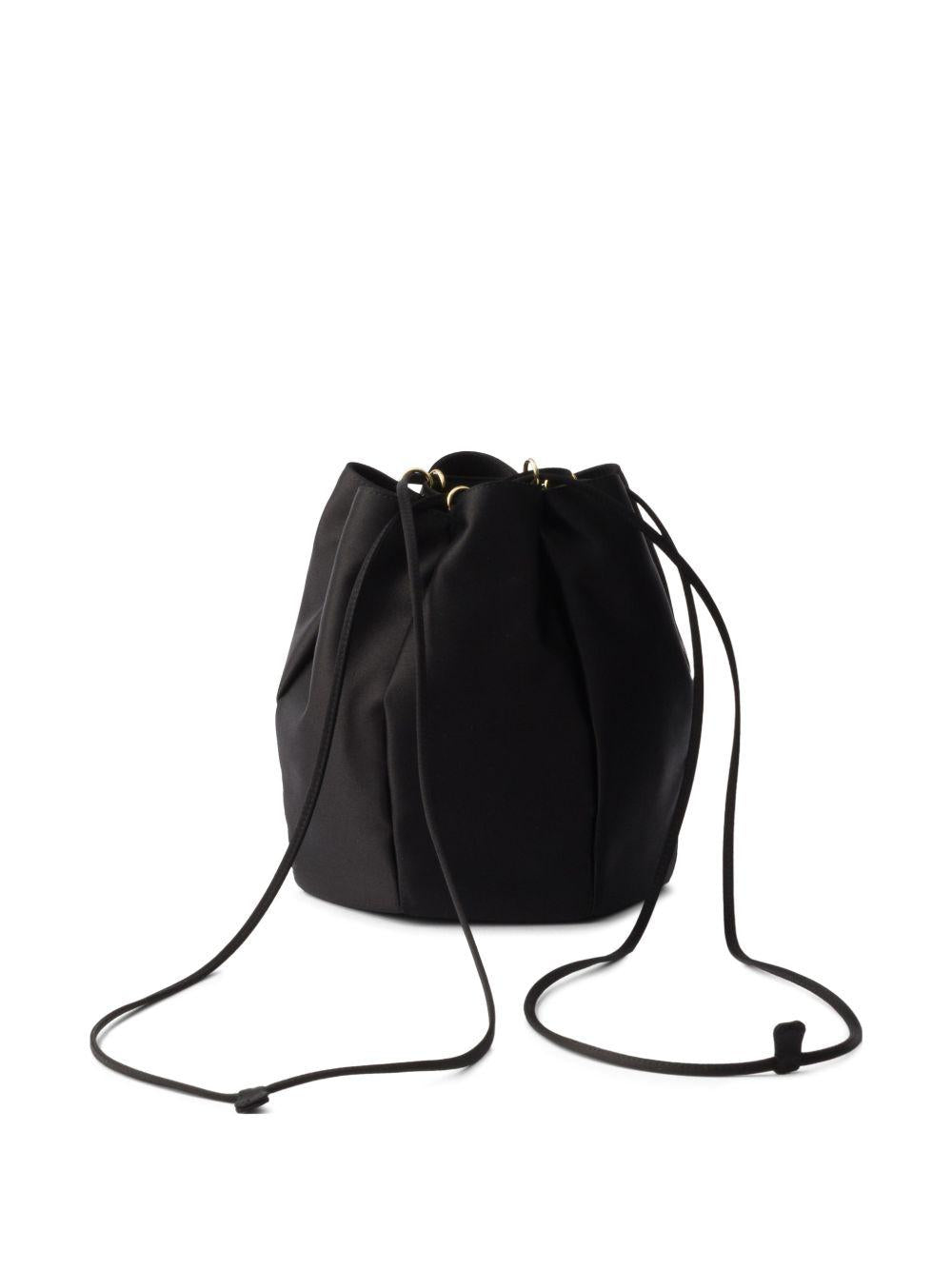 mini satin bucket bag 1BE103 V OOO AC4F0002 PRADA 