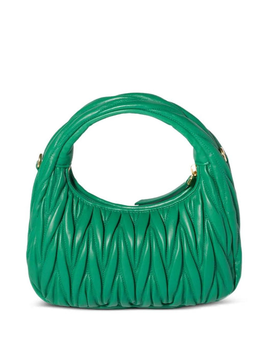 Wander matelassé nappa-leather bag 5BC125 V OOY AN88F0458 MIU MIU 