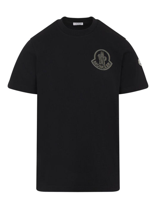 logo-patch cotton T-shirt K20918C00057 89AZ9999 MONCLER 