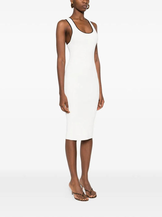 logo-motif midi dress<BR/> 856221 XKFCZ9232 GUCCI 