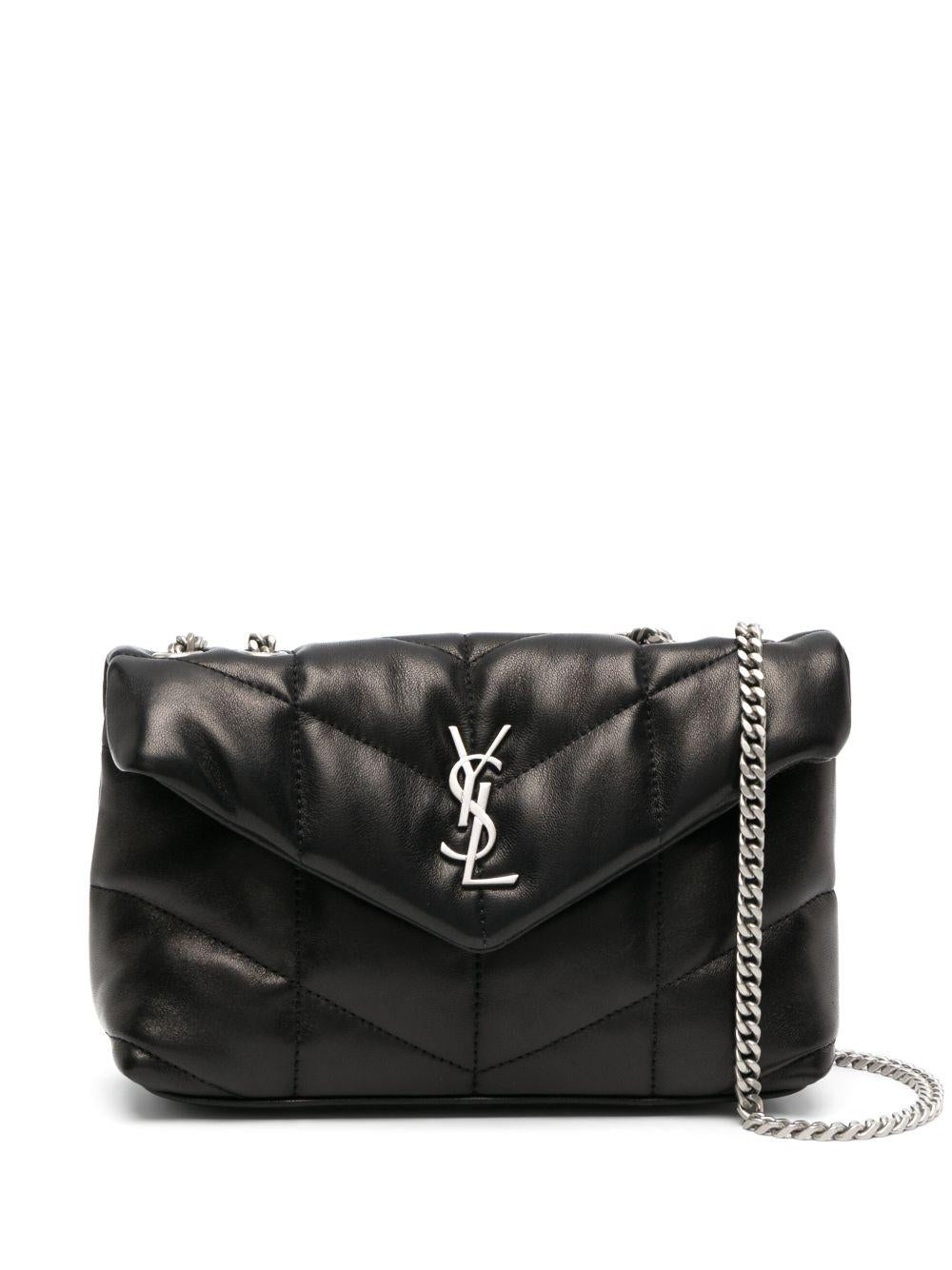 quilted leather shoulder bag 759337 1EL001000 SAINT LAURENT 