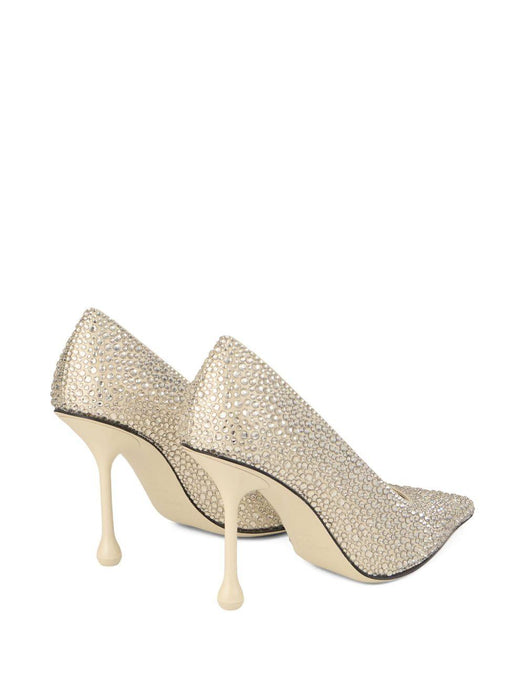 95mm Ixia leather pumps IXIA 95 JVB BUTTERMILK JIMMY CHOO 