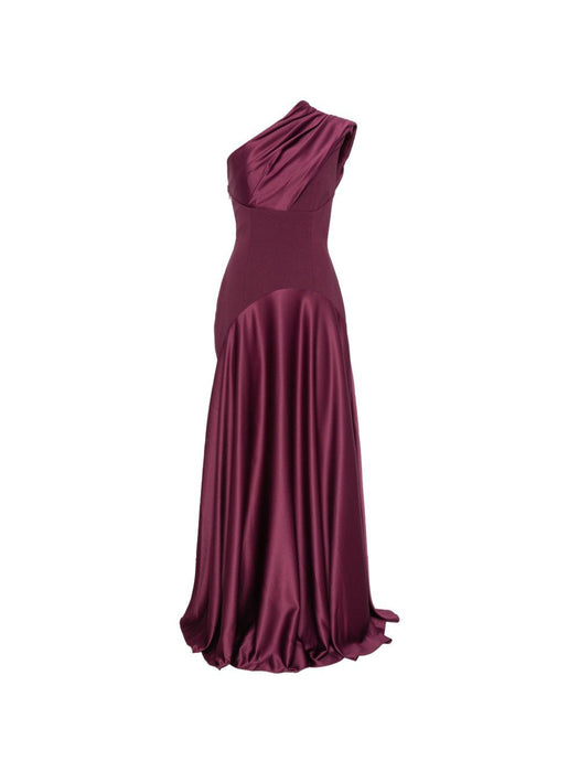 Gabriela Maxi Dress OS48013 GRAPE SOLACE LONDON 