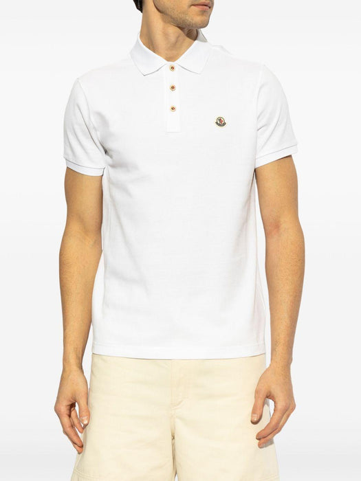 Logo-appliqué Polo Shirt L1-091-8A000-26-84556 001 MONCLER 