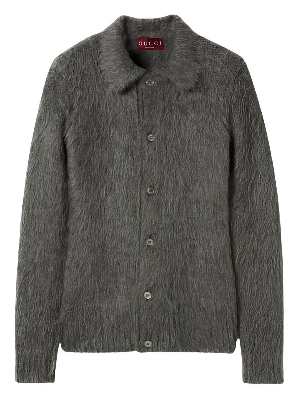 collared buttoned cardigan 849729 XKE7O1087 GUCCI 