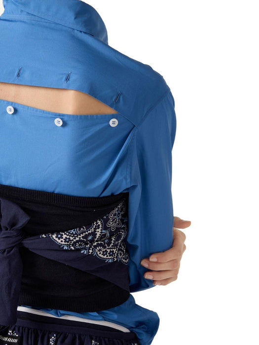 poplin bandana top MT2008 S OOO 17QIF0QV9 MIU MIU 