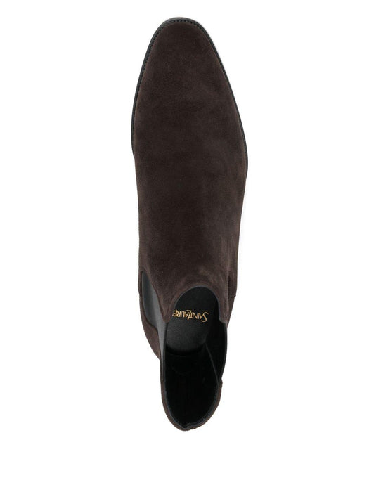 Wyatt Chelsea boots<BR/> 818318 AADXB6023 SAINT LAURENT 
