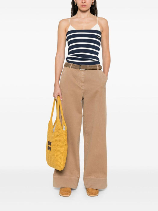striped top MMV285 S OOO 17NCF0761 MIU MIU 