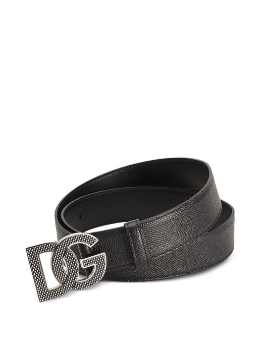 logo-embellished leather belt BC4943 AG6518B956 DOLCE & GABBANA 