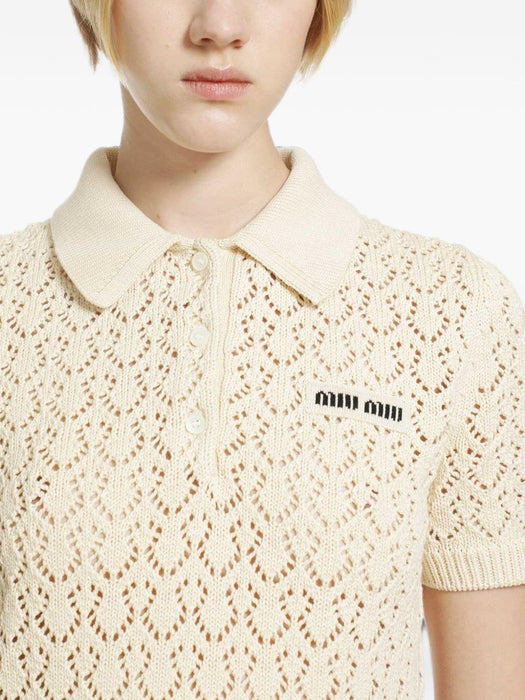 Polo mini dress MMA939 S OOO 191AF0304 MIU MIU 