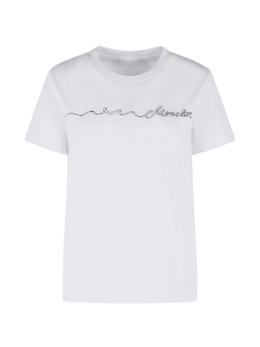 logo-patch T-shirt L10938C00017 89B8Y00A MONCLER 