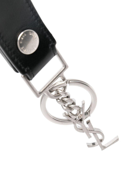 monogram leather keyring 518323 0SX0E1000 SAINT LAURENT 