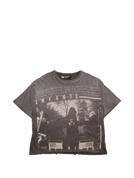 JEREMY T-SHIRT 01-0944 WASHED BROWN ENFANTS RICHES DÉPRIMÉS 