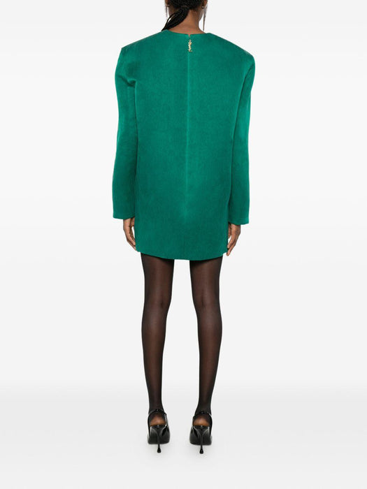 long-sleeve mini dress<BR/><BR/><BR/><BR/> 848977 Y5J303129 SAINT LAURENT 
