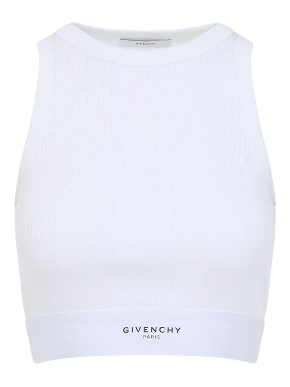 ribbed logo-band top BW70FNR2Q3 100 GIVENCHY 