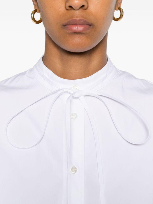 neck-tie long-sleeve top 836454 Z7ADR9000 GUCCI 