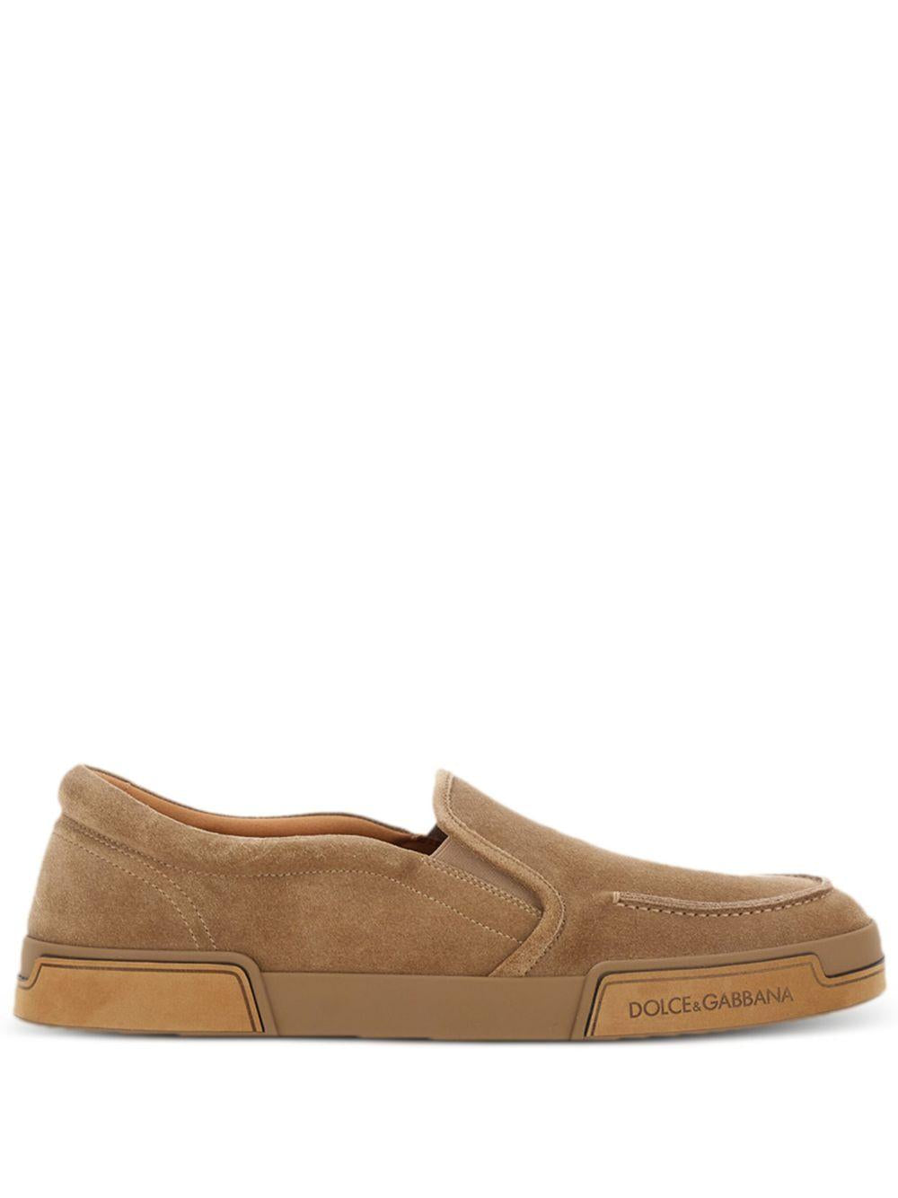 Portofino Yacht suede slip-on sneakers A50732 AT4418S222 DOLCE & GABBANA 