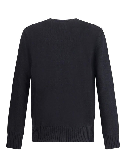 embossed-logo crew-neck sweater BM90W04YNM 001 GIVENCHY 
