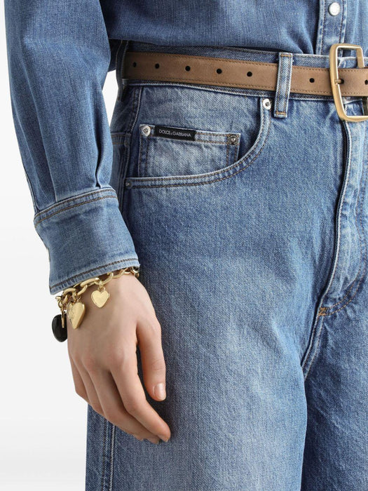 logo-plaque jeans FTDDHD G8NV6S9001 DOLCE & GABBANA 