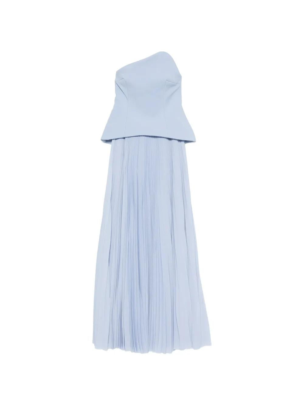 Britt Maxi Dress OS44017 LIGHT BLUE SOLACE LONDON 