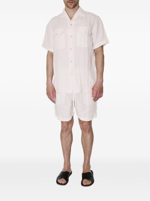 Terra Linen Ivory Classic Shirt ANDREAS TERRALINENIVORY TRUE TRIBE 