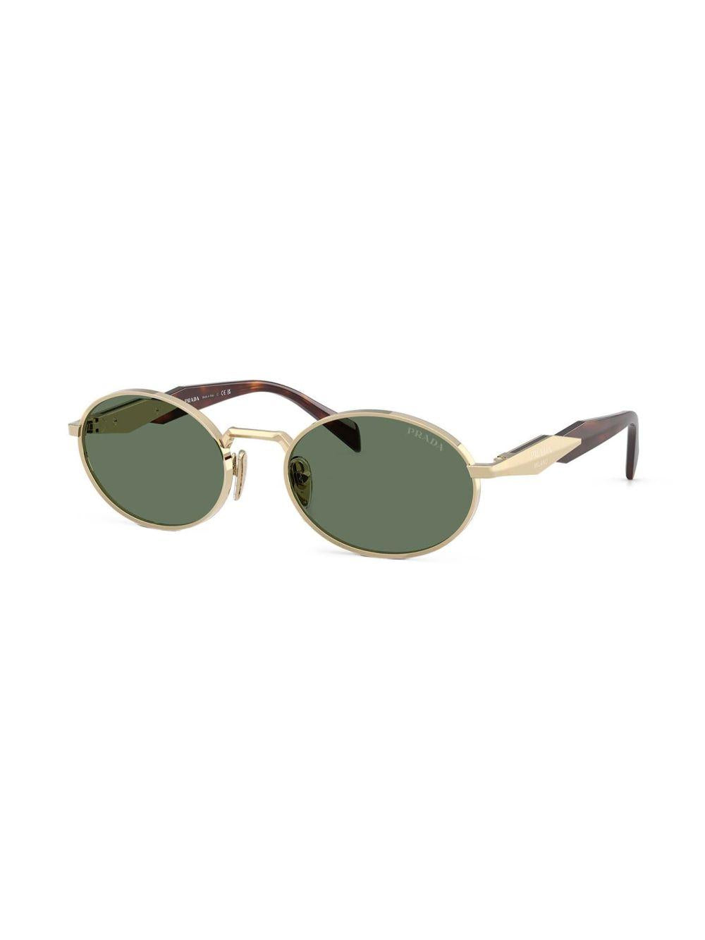 oval-frame sunglasses 400-PR 65ZS ZVN70L 55  PRADA 