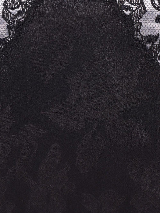 lace-detail v-neck top 25AHT22115 001 CHLOÉ 