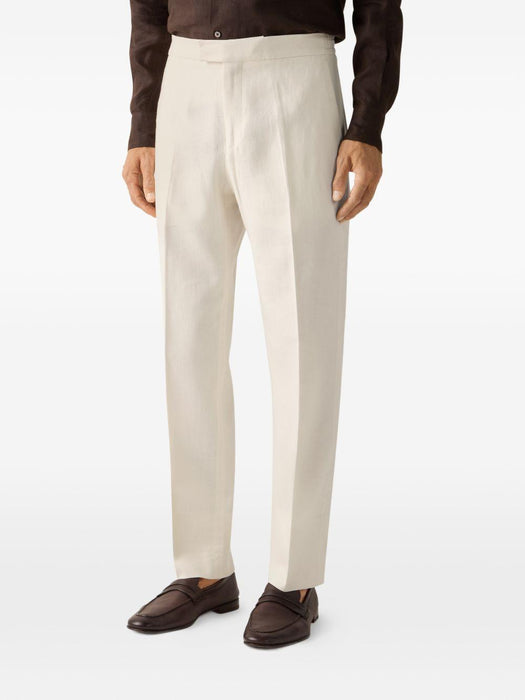 Oasi lino trousers UHI35A3 TZ50N01 ZEGNA 