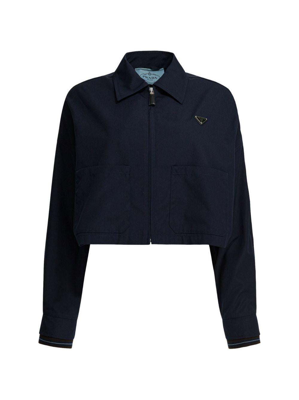poplin blouson jacket P536OG S OOO 187PF0008 PRADA 