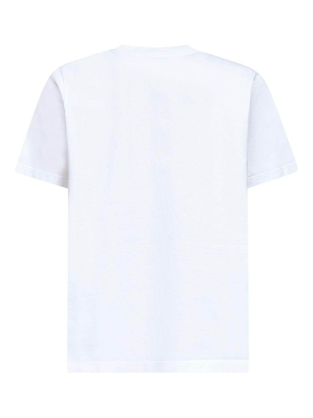 volcano-print logo T-shirt M-SP26-JTS-001-22 VOLCANO CASABLANCA 