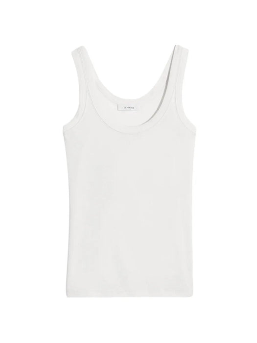 Riib tank Top TS0001 LJ1016LIGHT CREAM WH048 LEMAIRE 