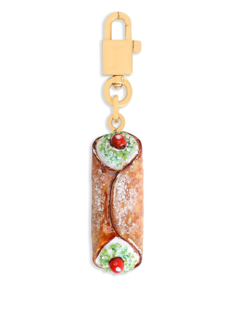 Cannoli keyring BI3412 AM25680995 DOLCE & GABBANA 