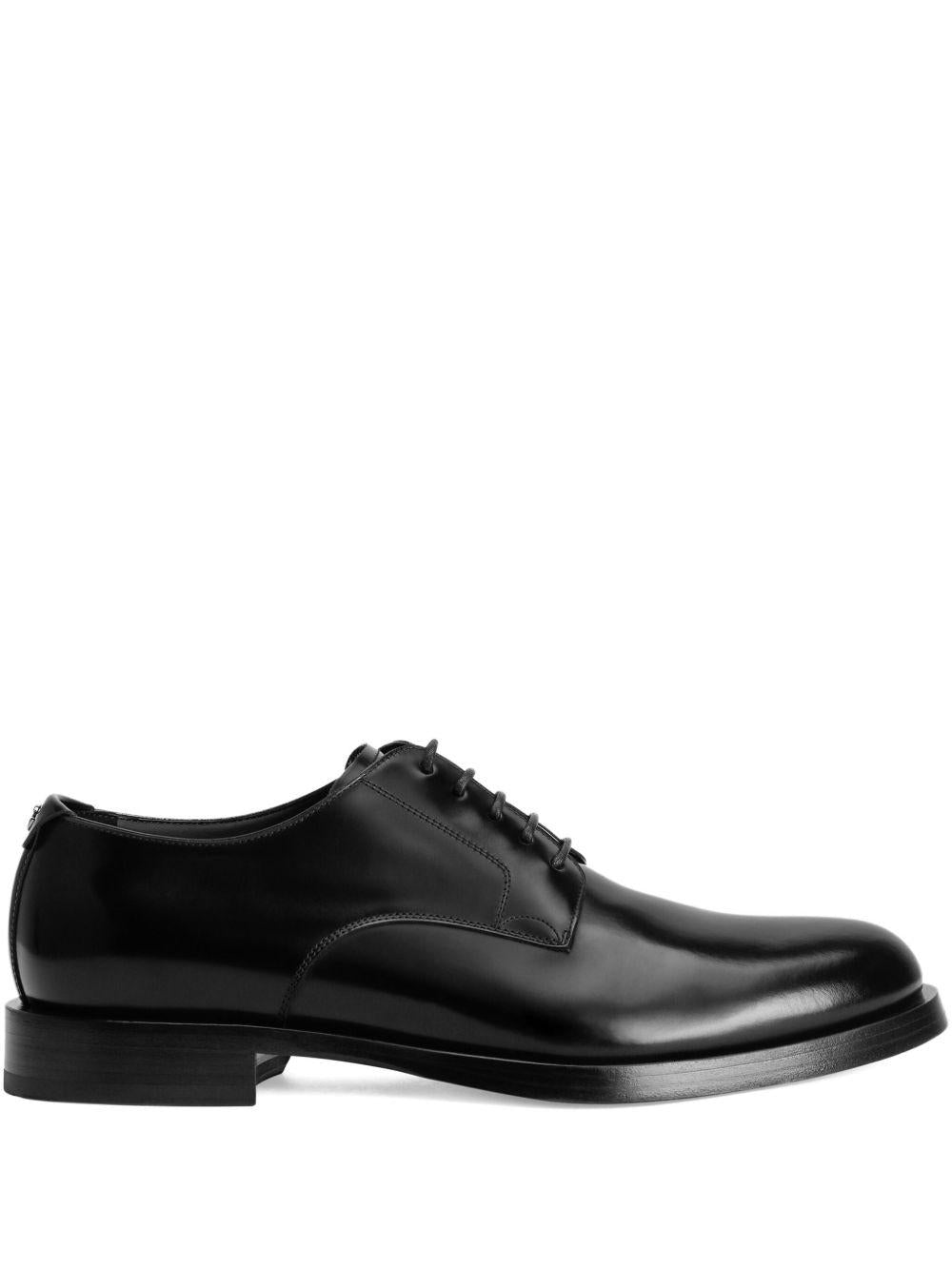 lace-up leather derby shoes A10888 A120380999 DOLCE & GABBANA 
