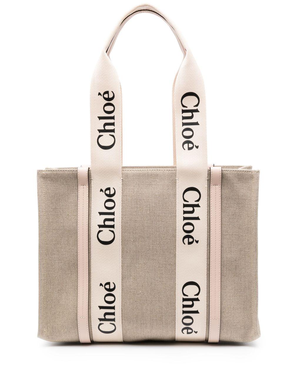 medium Woody tote bag C22AS383I26 6J5 CHLOÉ 