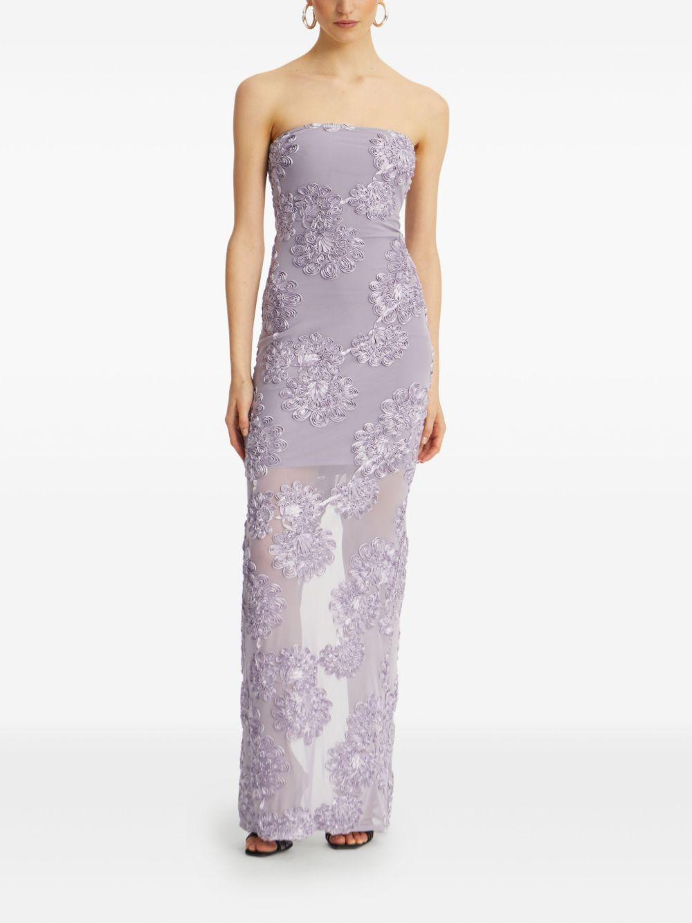 floral-mesh maxi dress 1142161429 1429 ROTATE 