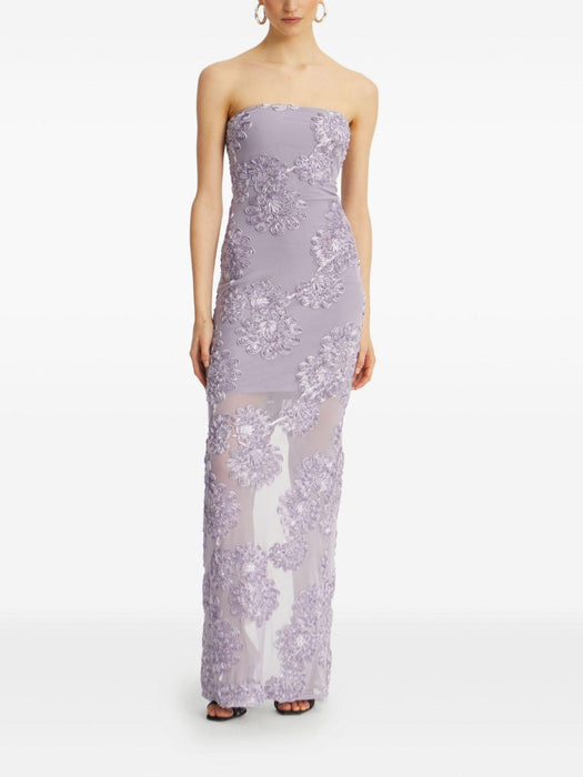 floral-mesh maxi dress 1142161429 1429 ROTATE 