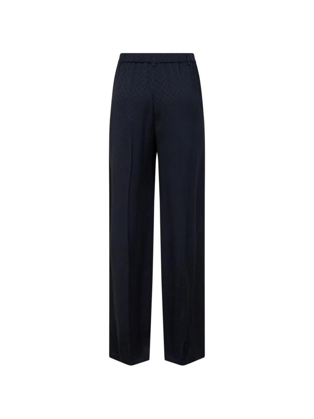 Silk jacquard trousers 852748 ZAT684294 GUCCI 