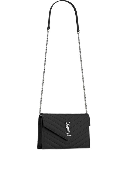 quilted crossbody wallet 742920 BOW021000 SAINT LAURENT 