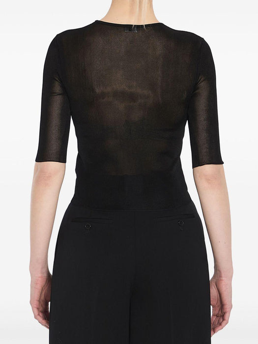 Cassandre cropped top 819910 Y75WA1000 SAINT LAURENT 
