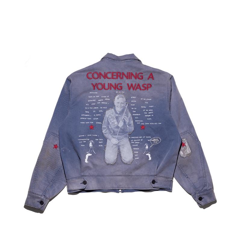 YOUNG WASP JACKET 03-0603 NAVY ENFANTS RICHES DÉPRIMÉS 