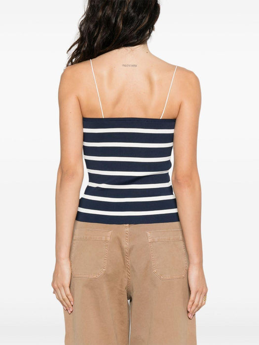 striped top MMV285 S OOO 17NCF0761 MIU MIU 
