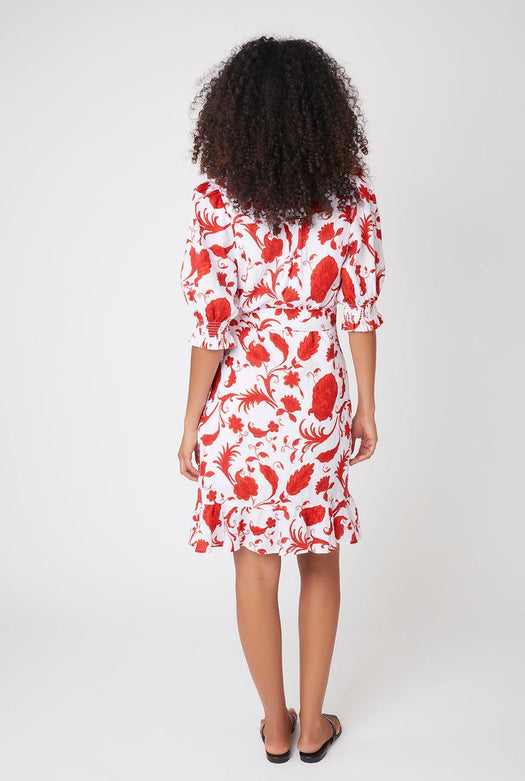 Mini wrap dress 26SSEV28 PRT-PRT HEIDI KLEIN 
