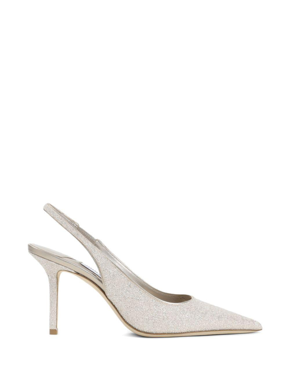 Love Slingback point-toe pumps LOVE SB 85 GQI LIGHT SOFT GOLD JIMMY CHOO 