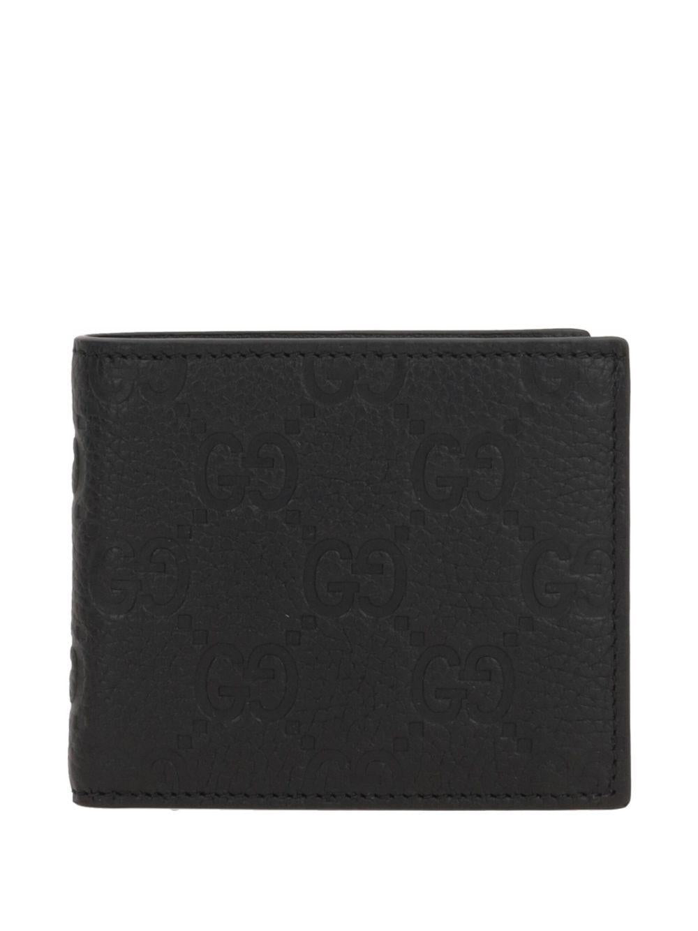 GG-monogram leather wallet 835001 AAE1T1000 GUCCI 