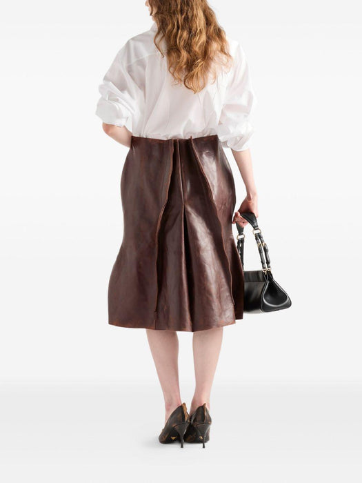 poplin button-fastening shirt P480I S OOO 1XV2F0009 PRADA 