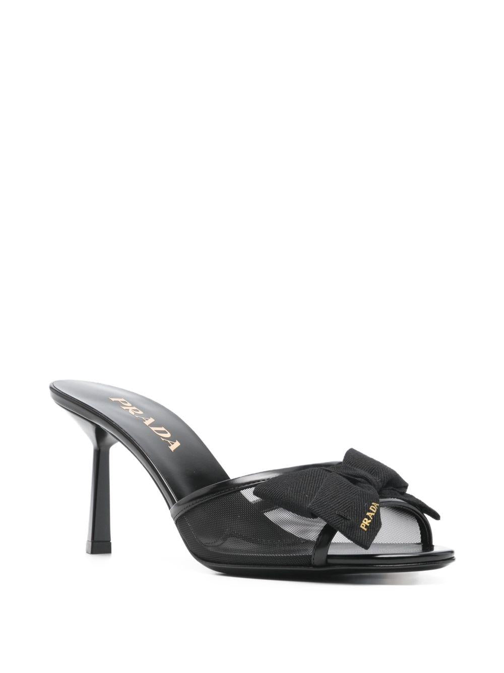 bow mesh sandals 1XX789 F 075 77TF0002 PRADA 